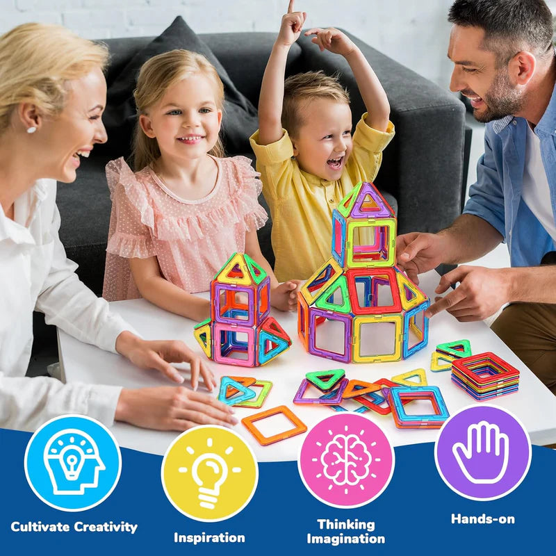 Magnetic Building Blocks Set